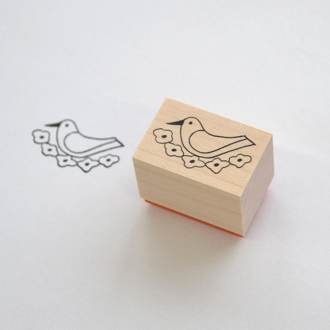 Rubber stamp -Bird