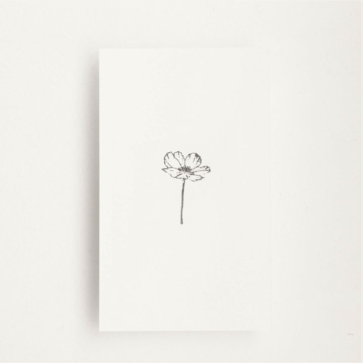 Rubber Stamp -Small cosmos
