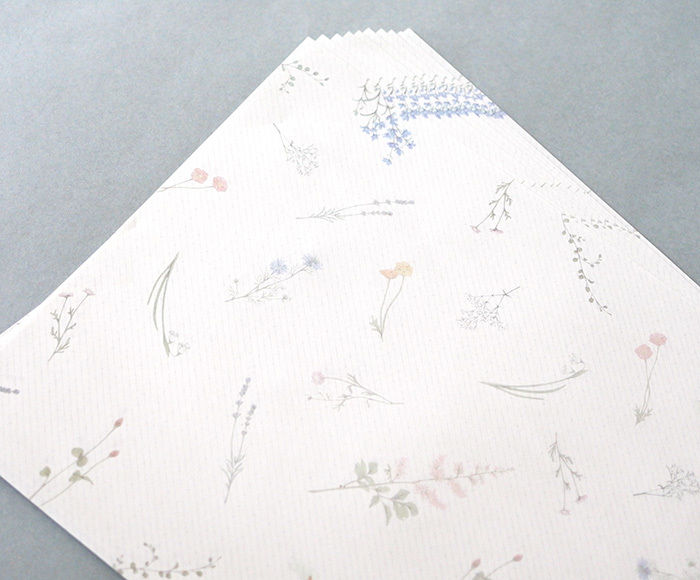 Wrapping Paper -mocolier flower design paper