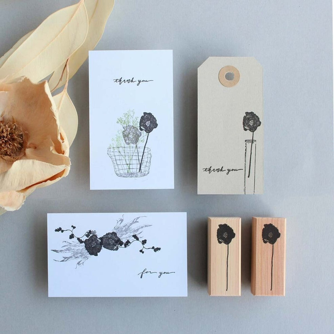 Rubber Stamp -Coco flower