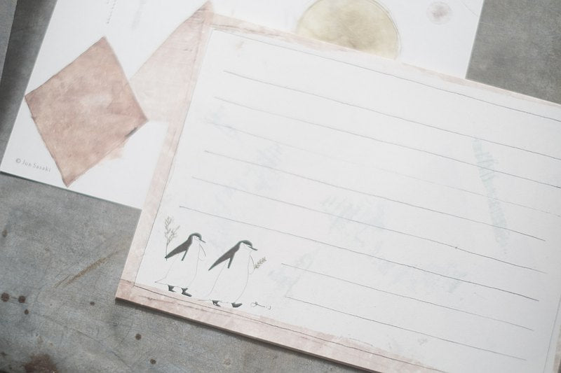 Letter Set -Penguin/Bird/Hedgehog