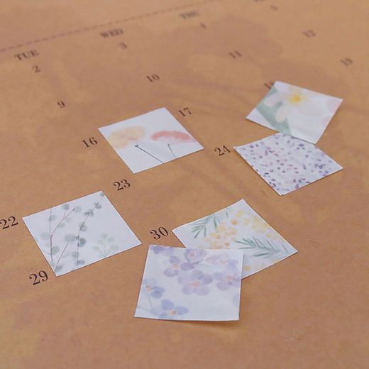 Pale transparent sticky note marker -Mimosa KAWAM103