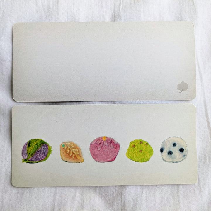 Note card -wagashi
