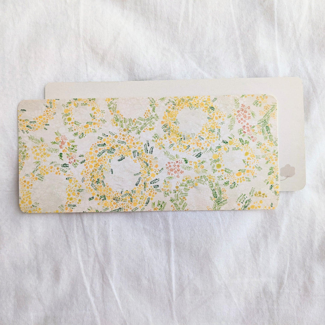 Note card -mimoza