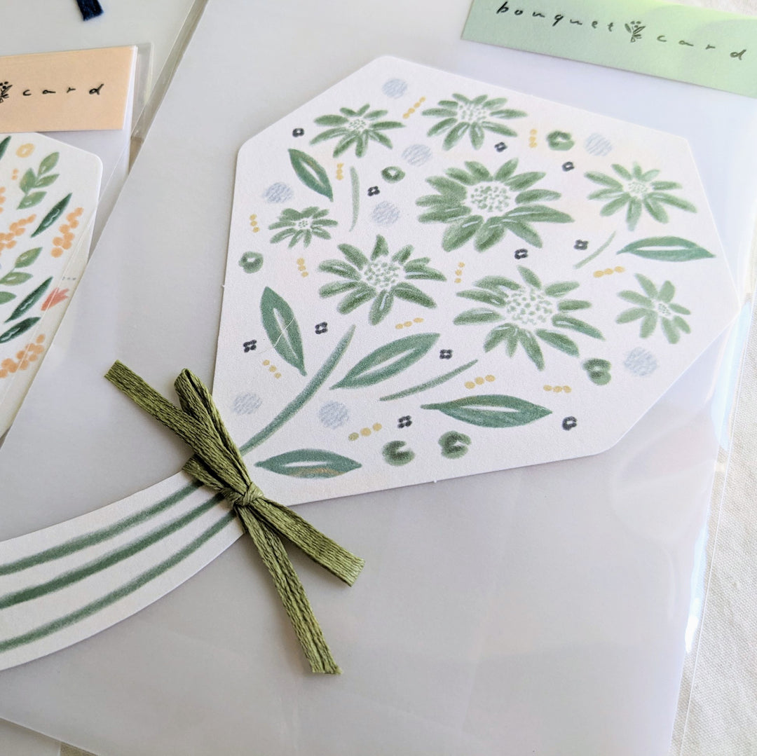 Bouquet Card -Green