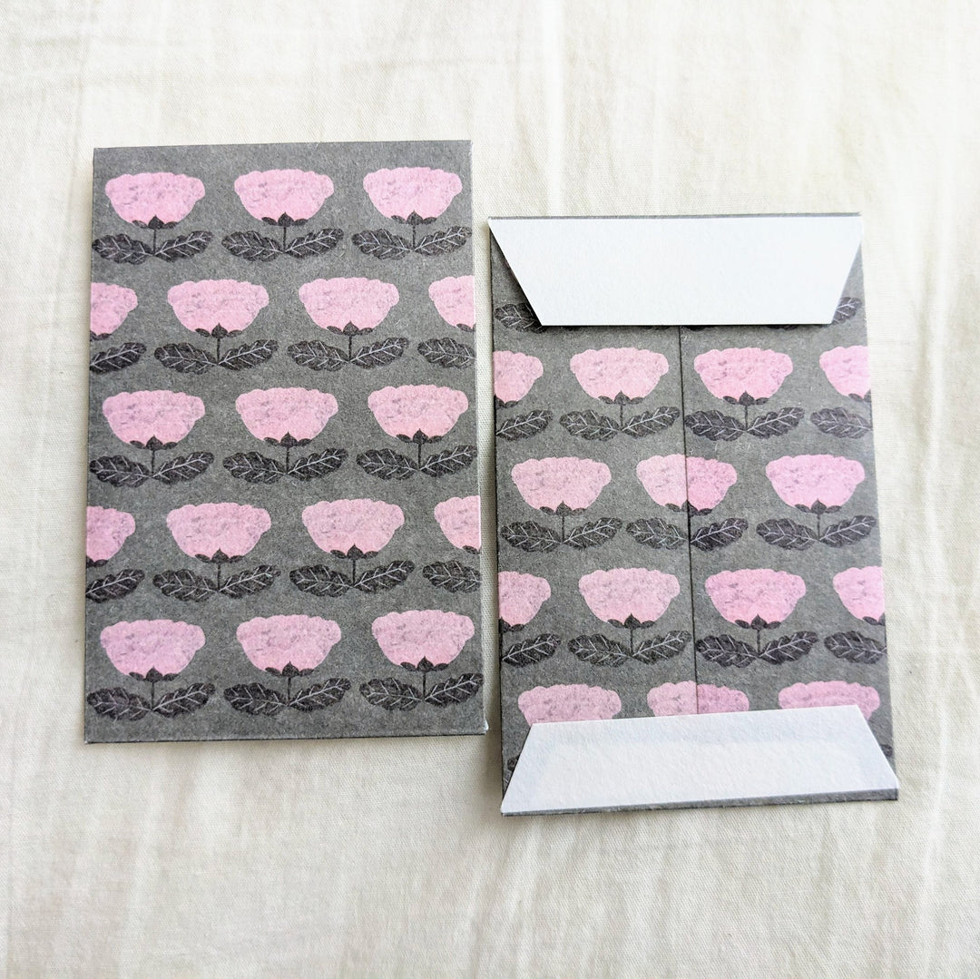 Mini Envelopes (PochiBukuro) -Miyuki Matsuo Flower 02