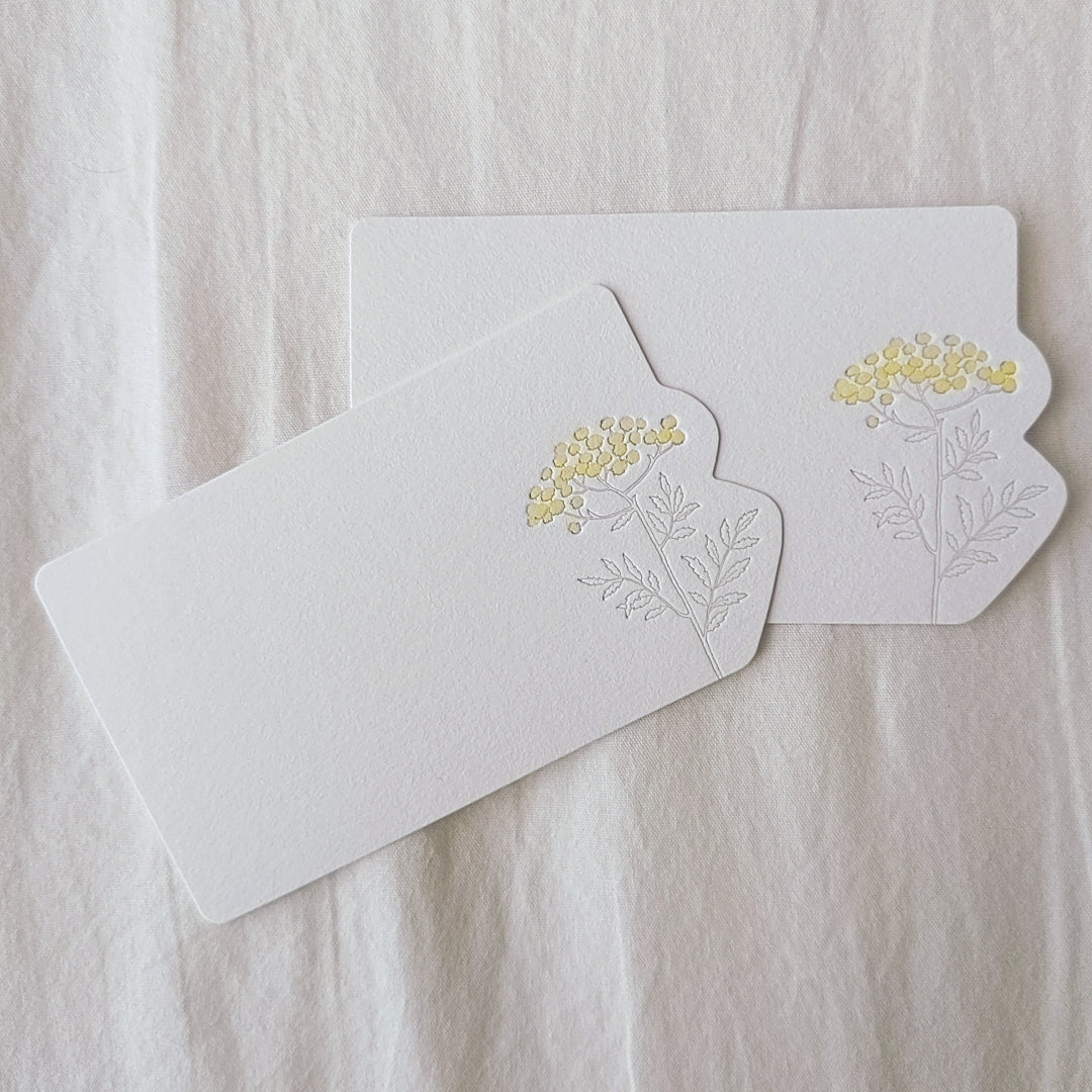 Message Card -Tansy