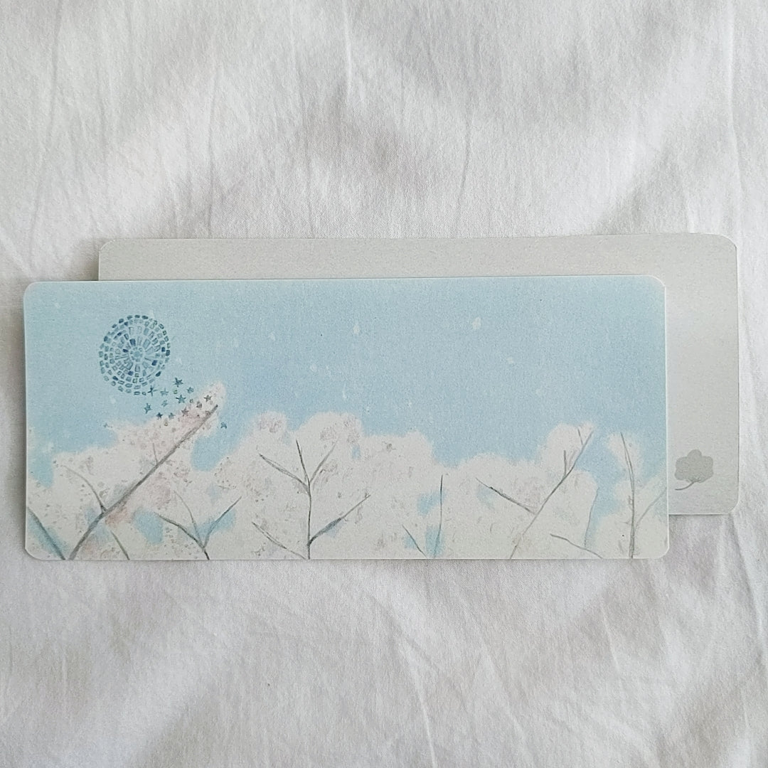 Note card -sakura