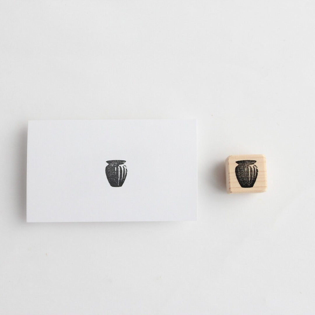 Rubber Stamp -Small vase