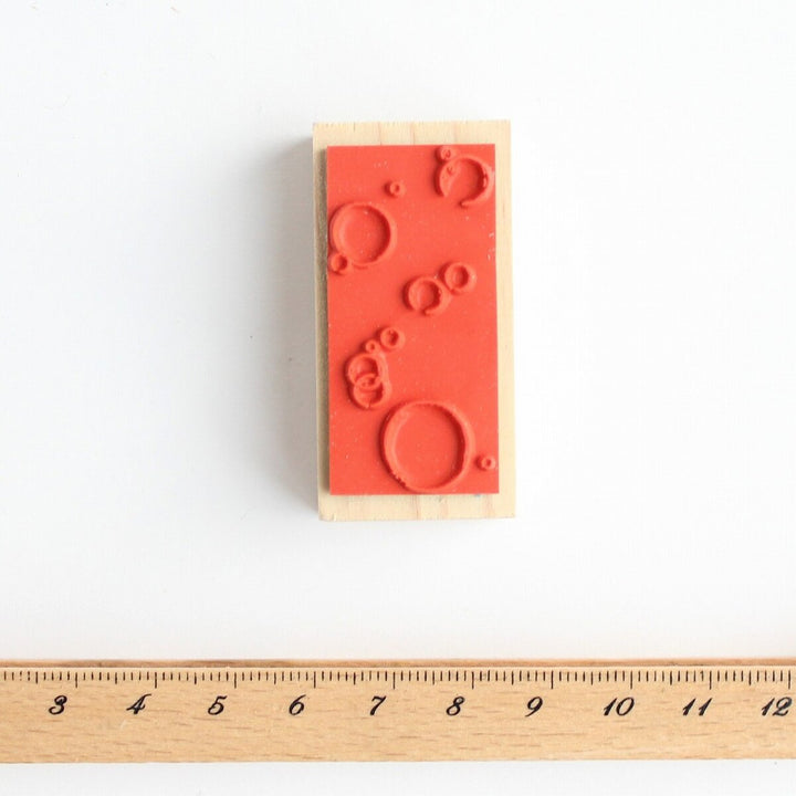 Rubber Stamp -Soap bubbles