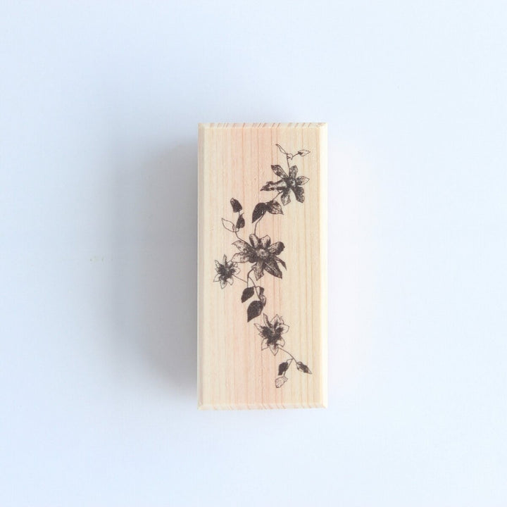 Rubber Stamp -Clematis