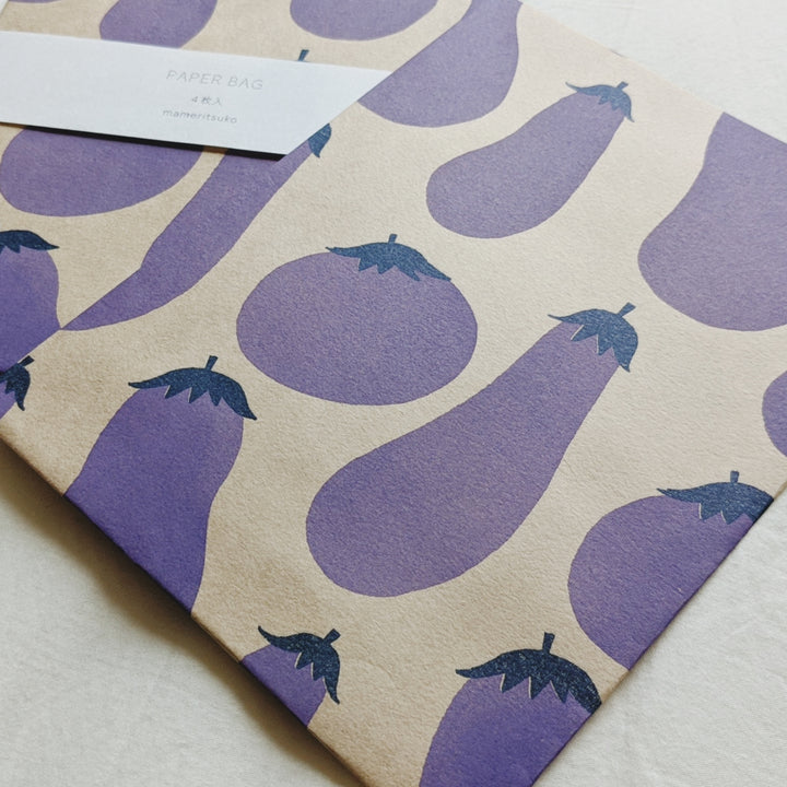 Paper bags -Eggplant