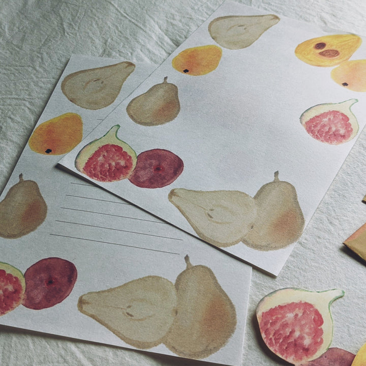 Letter set -Autumn Fruits